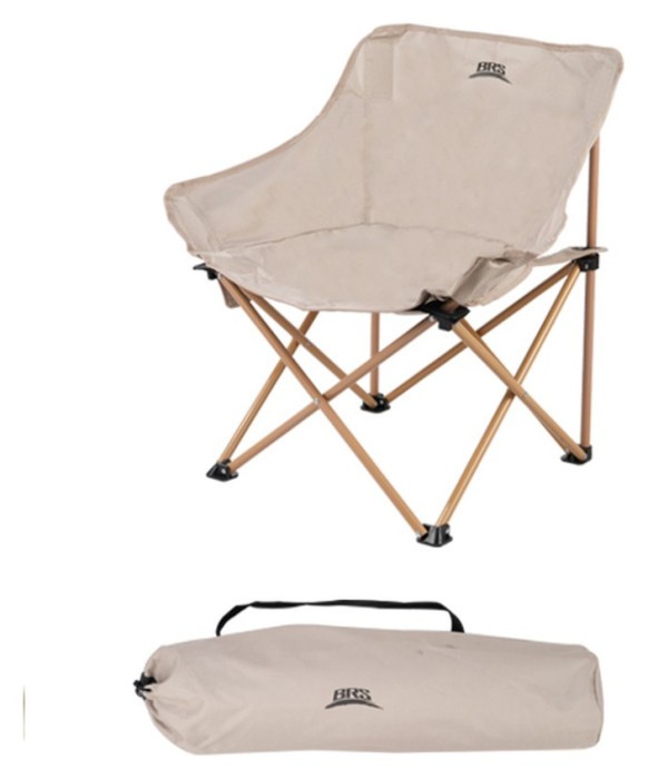 Складной стул BRS-Y01B, бежевый
