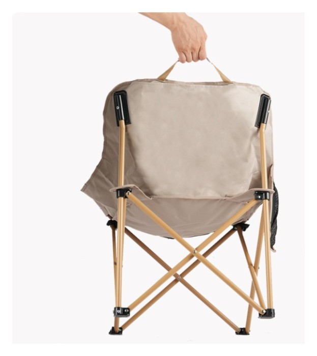 Складной стул BRS-Y01B, бежевый
