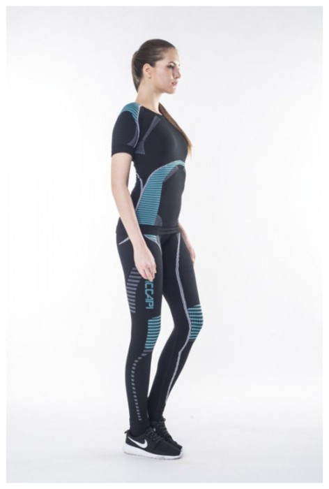 Термофутболка жіноча Accapi HealthPower, Lime/Anthracite, M/L