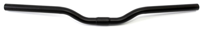 Руль Сталь 25.4мм L 680 мм HongFu YL-004 подъем - 20-30мм загиб назад9° черный Райзер