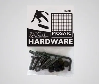 Запчастини Mosaic ( MOBO01-01 ) Mounting Bolts 1" Allen Black Pack 20 units 2018