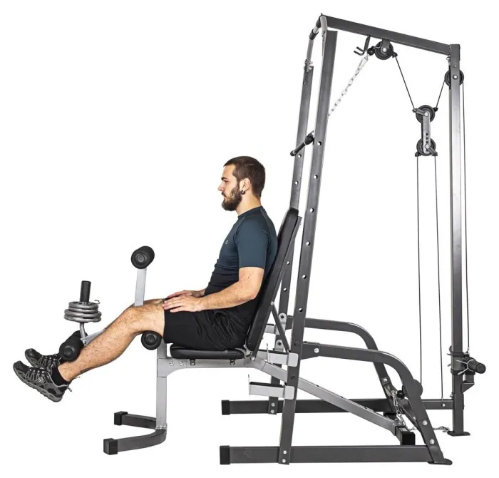 Багатофункціональний атлас з лавкою для тренувань inSPORTline Power Rack PW60