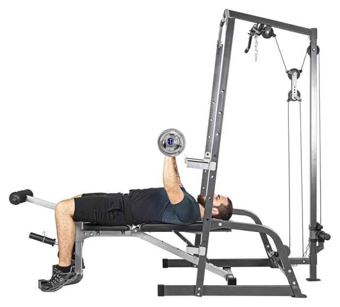 Багатофункціональний атлас з лавкою для тренувань inSPORTline Power Rack PW60