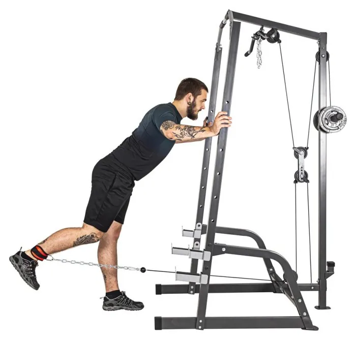 Багатофункціональний атлас з лавкою для тренувань inSPORTline Power Rack PW60