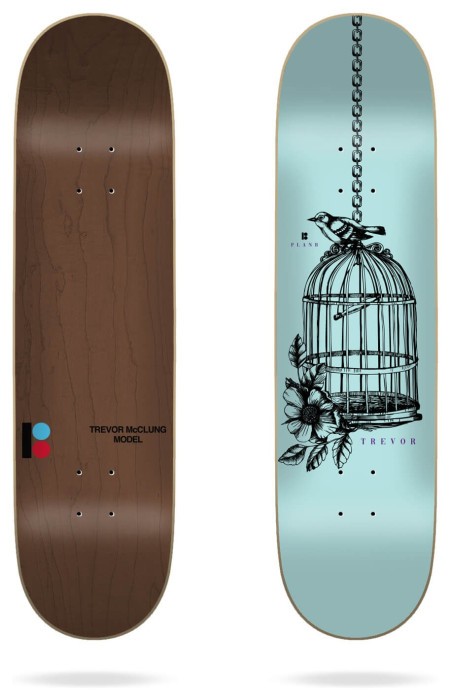 Дека для скейтборда Plan B (PBDE0021A110) Trevor Uncaged 8.125"x31.75" Plan B Deck 2021