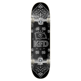 Скейтборд KFD Bandana Complete Skateboard 8&quot; - Black