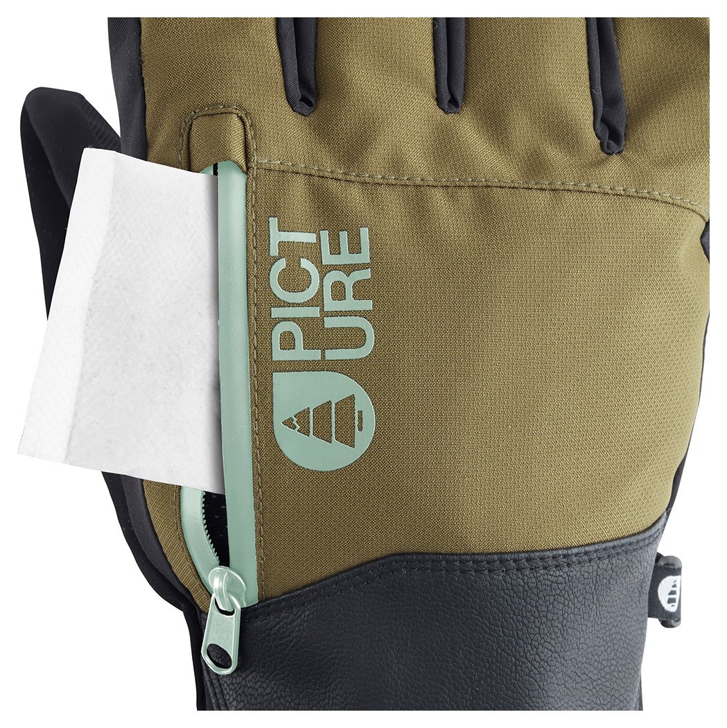 Picture Organic рукавички лижні Madson tobacco 10