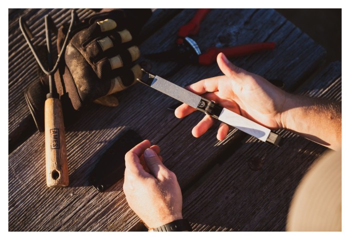 Точилка механічна кишенькова Work Sharp Folding Field Sharpener WSEDCFFS-I, укр, укр