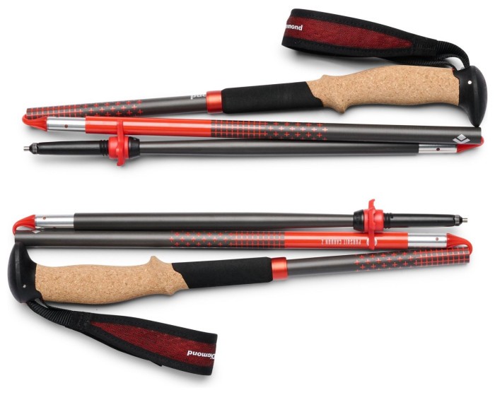 Трекинговые палки Black Diamond Pursuit Carbon Z, 130 см, Octane