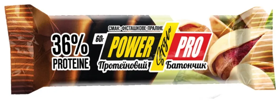 Protein Bar Nutella 36% - 20x60g Pistachio praline (DSN_100-99-8862372-20)