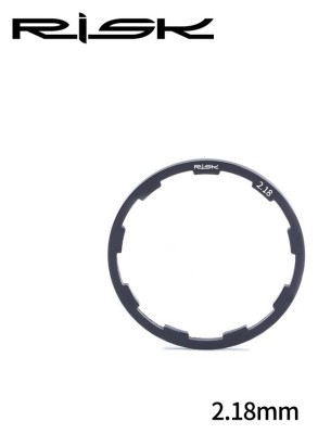 Кільце проставочне з пазом для барабана втулки алюміній 2,18*28.6 аннод. Risk RA107-3