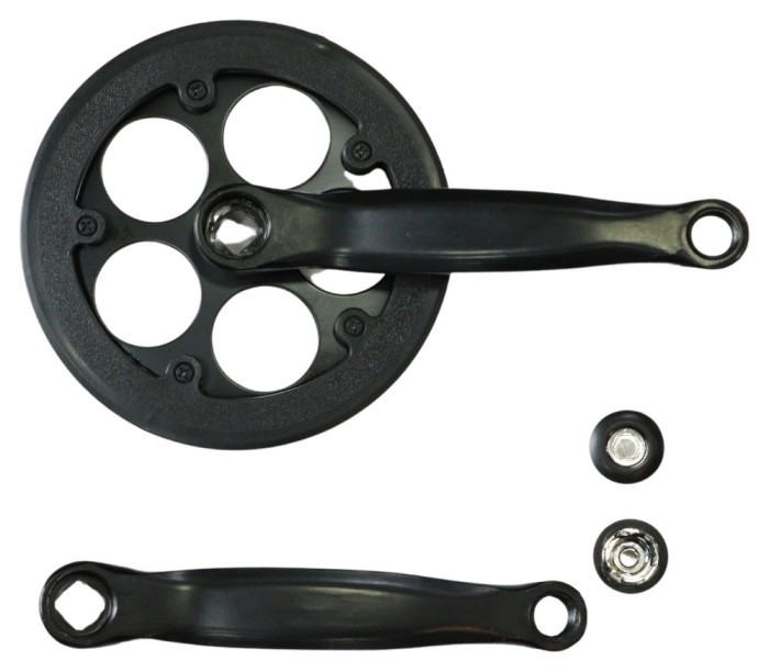 Шатун ST L152мм 32T під квадрат чорний HX HX-E-AM046 с Pl защитой, укр, укр