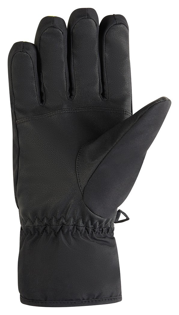 Ziener перчатки лыжные Gunar GTX black-poison yellow 10