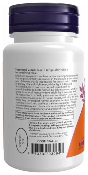 Lutein & Zeazanthin - 60 sgels