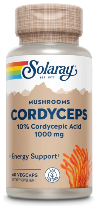 Cordyceps Mushroom Extract 1000mg - 60 vcaps