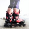 Роликові коньки дитячі K2 MARLEE PRO 32-37 (1.0US) 195-230см Coral/black (30D0222.1.1), укр Фото - 5