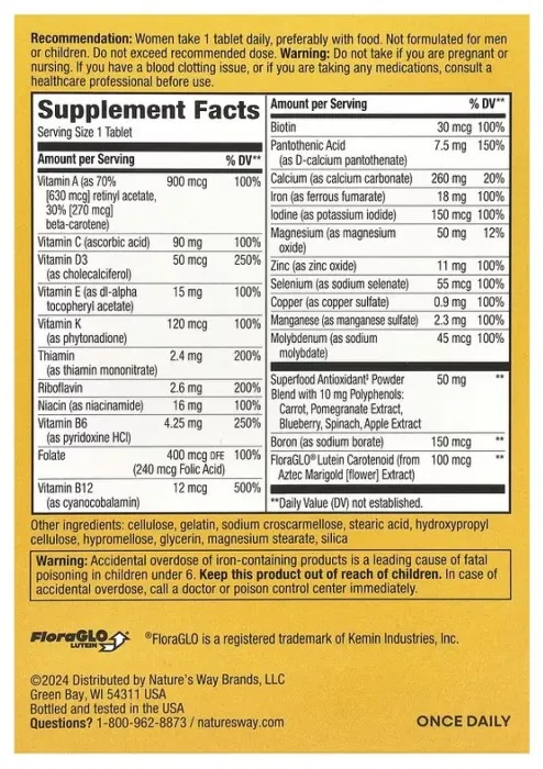 Women's Complete Multivitamin - 50 tabs