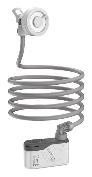 Душ портативний з насосом на акумуляторі Flextail Max Shower із чохлом, білий, укр, укр