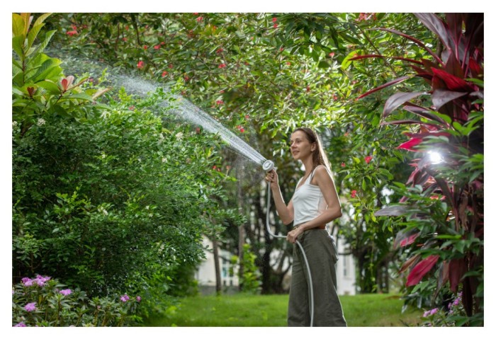 Душ портативний з насосом на акумуляторі Flextail Max Shower із чохлом, білий, укр, укр