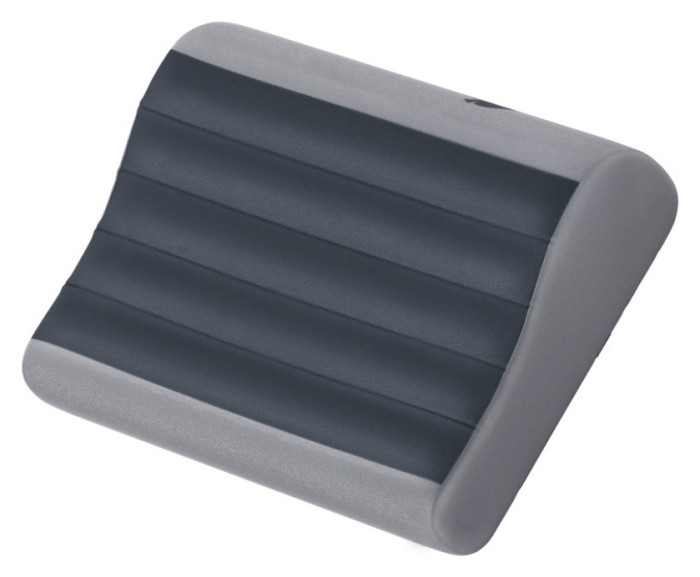 Надувна подушка анатомічна Flextail Zero Pillow SE, сіра