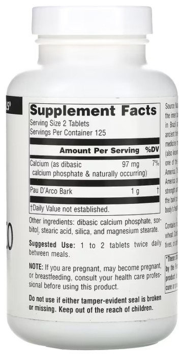 Pau D'Arco 500mg - 250 tabs
