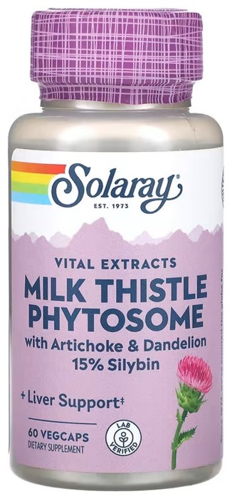 Milk Thistle Phytosome 200mg - 60 vcaps