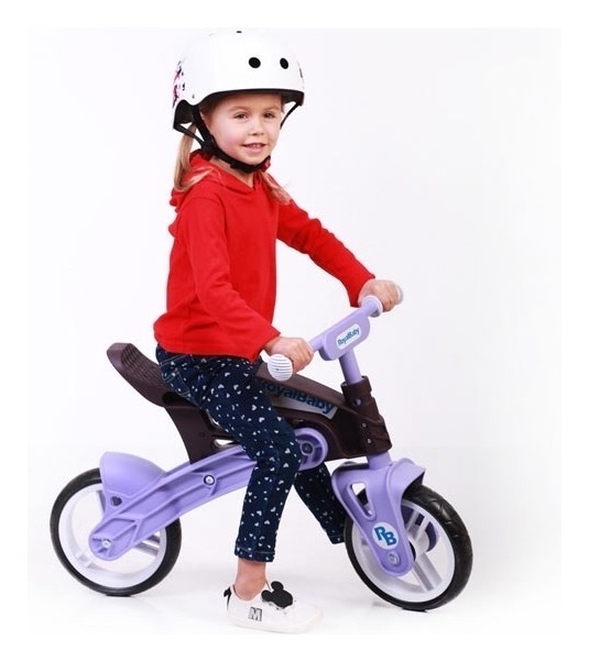 Беговел Real Baby, коричнево-фіолетовий, укр, укр