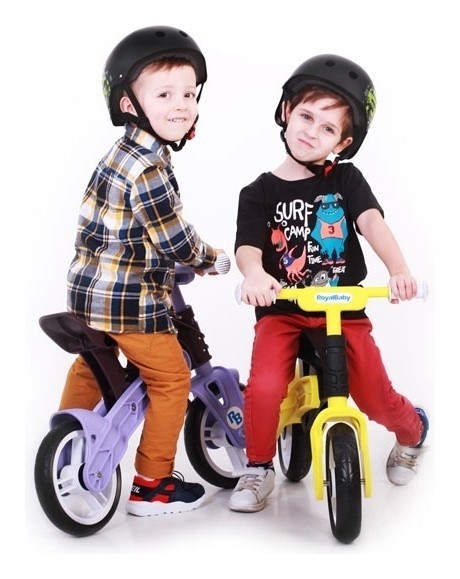 Беговел Real Baby, коричнево-фіолетовий, укр, укр