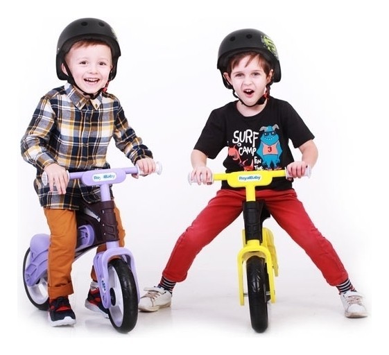 Беговел Real Baby, коричнево-фіолетовий, укр, укр