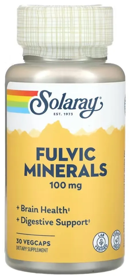Fulvic Minerals 100mg - 30 vcaps (DSN_2023-10-7162)