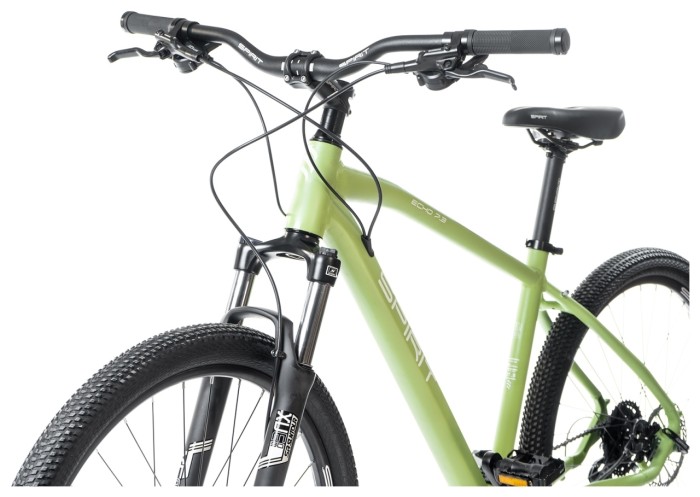 Велосипед Spirit Echo 7.3 27,5", рама S, оливковий, 2021, укр, укр