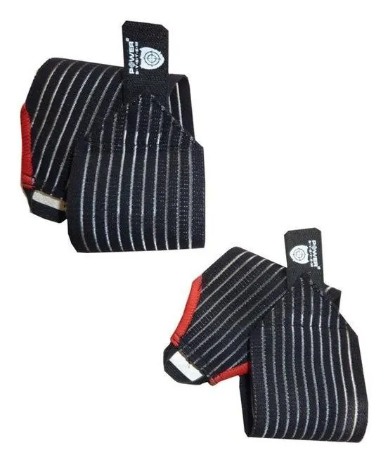 Кісткові бинти Power System PS-6000 Elastic Wrist Support Black/Red (пара)