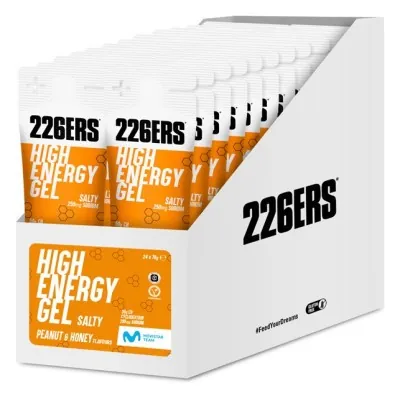 Гель 226ERS High Energy 50г углеводов соленый арахис/мед 76г 24шт/уп 1824г