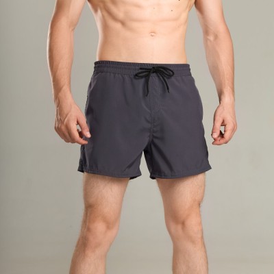 Плавальні шорти чоловічі темно-сірі Pobedov Pool day