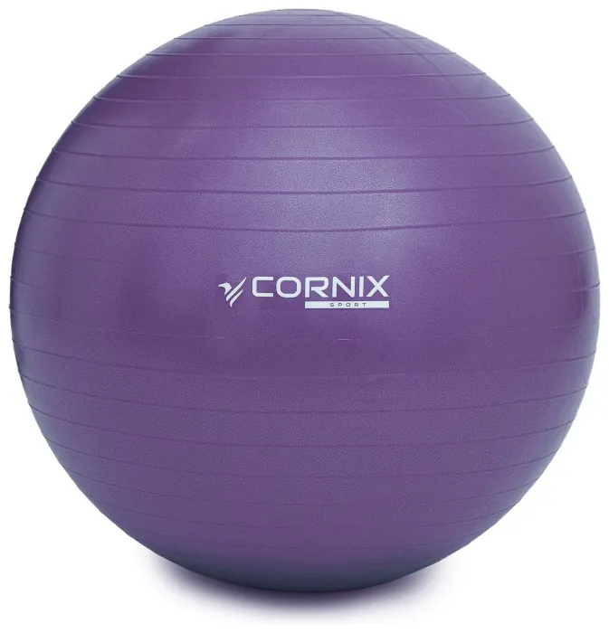 Мяч для фитнеса (фитбол) Cornix 65 см Anti-Burst XR-0022 Violet