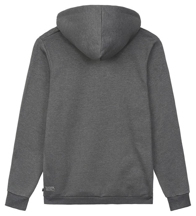 Толстовка жіноча Picture Organic Mopsa Plush Hoody dark grey melange
