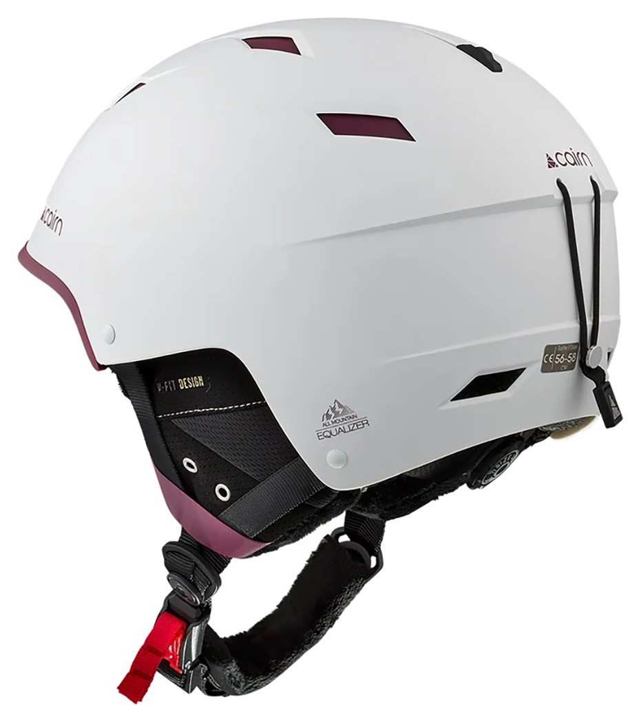 Cairn шолом Equalizer Pure mat white-dahlia 54-56