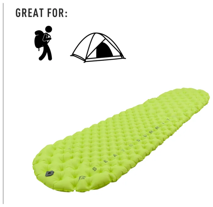Надувной коврик Comfort Light Insulated Mat 2020, 184х55х6.3см, Green от Sea to Summit