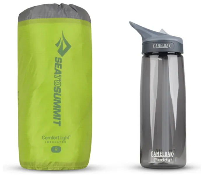 Надувной коврик Comfort Light Insulated Mat 2020, 184х55х6.3см, Green от Sea to Summit