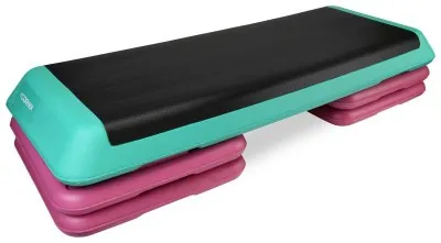 Степь-платформа 3-ступенчатая Cornix Pro 109 х 41 х 10-20 см XR-0402 Violet/Turquoise/Black