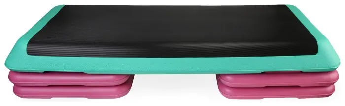 Степь-платформа 3-ступенчатая Cornix Pro 109 х 41 х 10-20 см XR-0402 Violet/Turquoise/Black