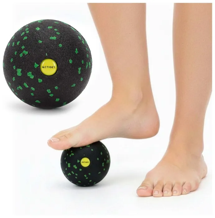 Массажный мяч Actiget EPP 8 см ACT0096 Black/Green