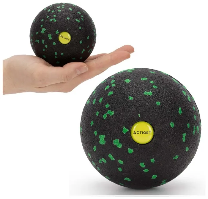 Массажный мяч Actiget EPP 8 см ACT0096 Black/Green