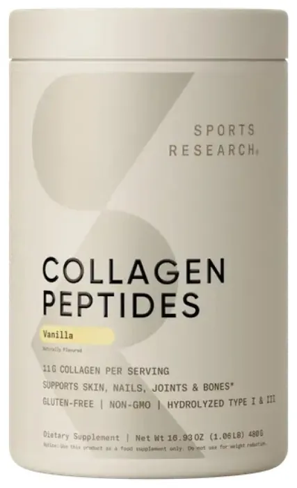 Collagen Peptides - 480g Vanilla Bean (Без етикетки)