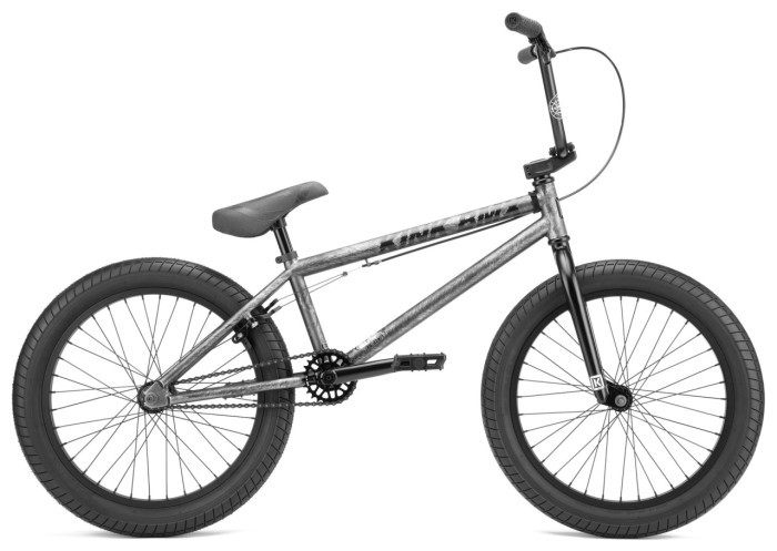 Велосипед KINK BMX CURB 20" 2022 Matte Brushed Silver, укр, укр