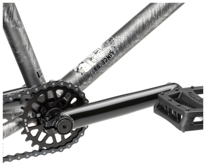 Велосипед KINK BMX CURB 20" 2022 Matte Brushed Silver, укр, укр