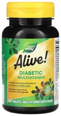Diabetic Multivitamin - 60 tabs