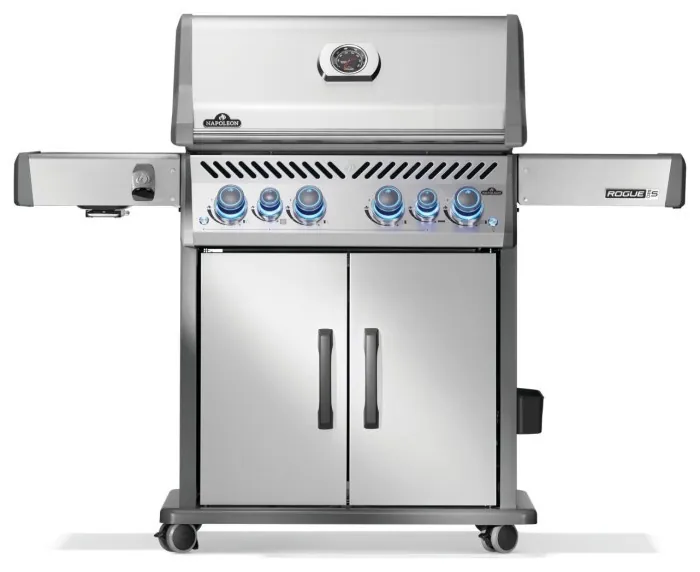 Газовый гриль Napoleon Rogue PRO-S 525 RSIB с боковой горелкой Sizzle Zone и вертилем (69912) нерж сталь RPS525RSIBPSS-2-UA