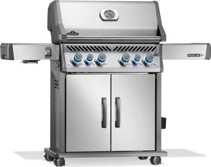 Газовый гриль Napoleon Rogue PRO-S 525 RSIB с боковой горелкой Sizzle Zone и вертилем (69912) нерж сталь RPS525RSIBPSS-2-UA