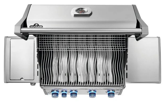 Газовый гриль Napoleon Rogue PRO-S 525 RSIB с боковой горелкой Sizzle Zone и вертилем (69912) нерж сталь RPS525RSIBPSS-2-UA